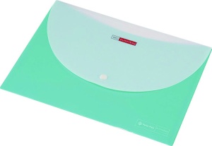 Mapa plastic cu buton color/transparenta Panta Plast - Img 6