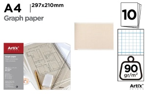 PB331 Hartie milimetrica A4 10 coli
