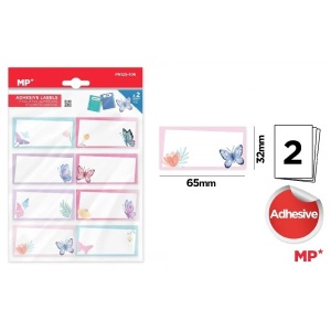 PN125-106 Etichete scolare 2 coli/set