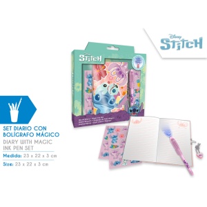 Set jurnal cu pix invizibil Stitch ST00084