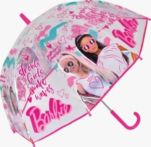 Umbrela 46cm transparenta Barbie