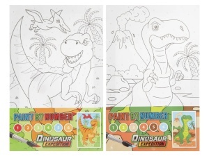 130007 Pictura pe numere Dino