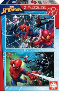 18101 Puzzle 2x100 piese Spiderman