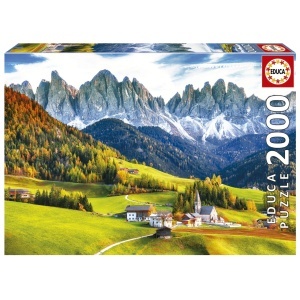 19566 Puzzle 2000 piese muntii Dolomiti, Italia