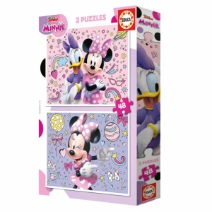 19674 Puzzle 2x48 piese Minnie - Img 4