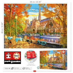 19936 Puzzle 1000 piese Catedrala Notre Dame - Img 2