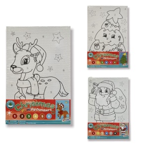 800001 Xmas pictura pe numere