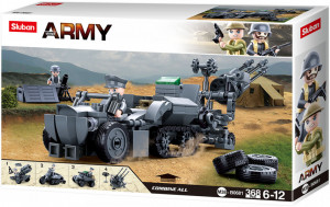 B0681 MODEL GERMAN ARMY 4 IN 1