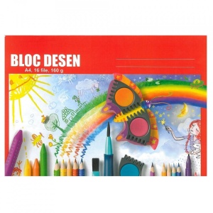 Bloc de desen A4 160 grame