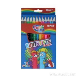 Creioane colorate 12 culori jumbo Tip Top