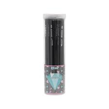 Creion lemn negru cu cristal Tip Top