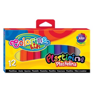 Plastelina 12 culori Colorino