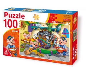 Puzzle 100 basme+animale - Img 5