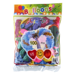 Set 100 baloane metalizate