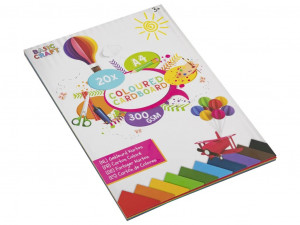 Set carton colorat A4 300gr