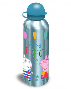 Sticla apa aluminiu 500 ml Peppa Pig