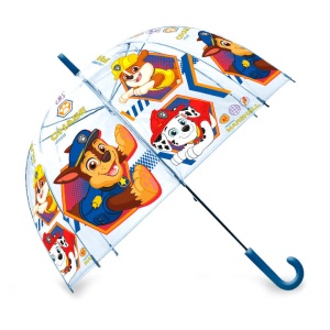 Umbrela 46cm transparenta Paw Patrol
