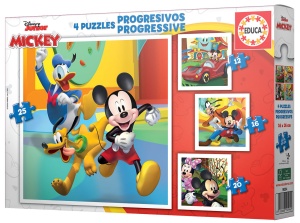 19294 4 Puzzle progresiv Mickey&friends - Img 3