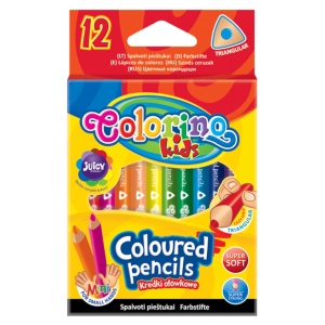 Creioane colorate 12 culori Mini Colorino - Img 2