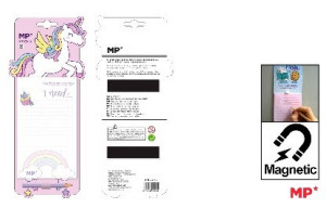 Notes cu magnet pentru frigider