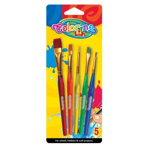 Pensule 5/set acrilice Colorino - Img 2