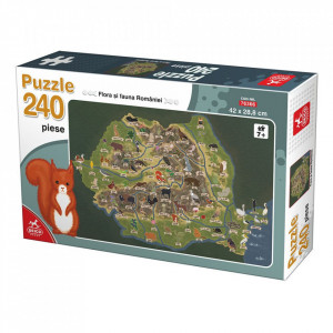 PUZZLE 240 FLORA/FAUNA ROMANIEI