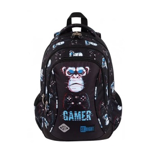 Rucsac ergonomic Blue Gamer 3 fermoare