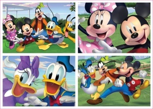 18627 Multi 4 puzzle junior Mickey&friends - Img 2