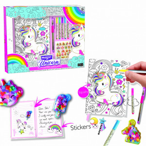 CARTE DE COLORAT CU SQUISHY UNICORN - Img 1