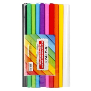 Hartie creponata mixta 25*200 CM 10/set