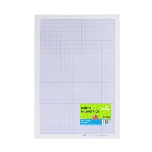 Hartie milimetrica A4, 60 g