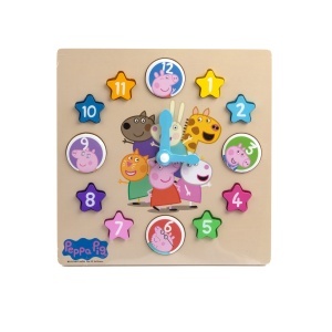 Peppa Pig ceas lemn - Img 3