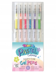 Pix cu gel pastel 6/set Colorino - Img 2