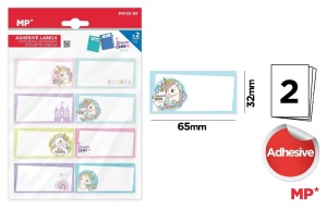 PN125-89 Etichete scolare 2 coli/set