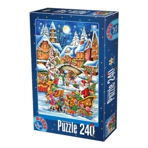 Puzzle 240 piese Craciun - Img 1