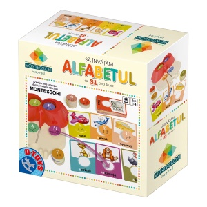 Să învățăm alfabetul – Joc educativ Montessori