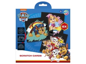 TT723382 SCRATCH CARDS PAW PATROL