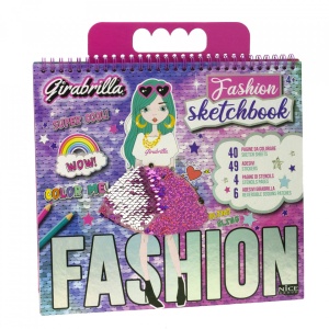 02589 Fashion sketch book
