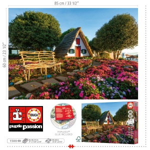 19938 Puzzle 1500 piese Santana, Madeira - Img 2