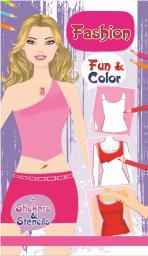 Carte colorat fun color stickers + sabloane - Img 2