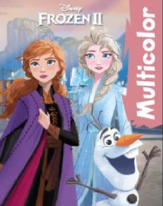 Carte colorat multicolor Frozen - Img 1
