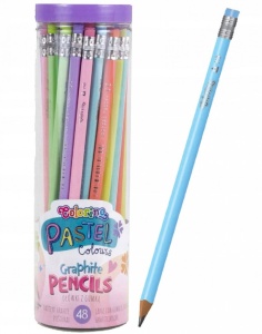 Creion cu guma pastel Colorino - Img 2