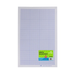 Hartie milimetrica A3, 60 g