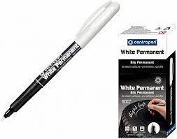 Marker permanent alb 1.2mm Centropen - Img 2