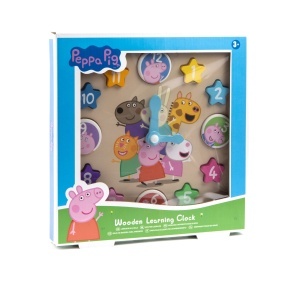 Peppa Pig ceas lemn
