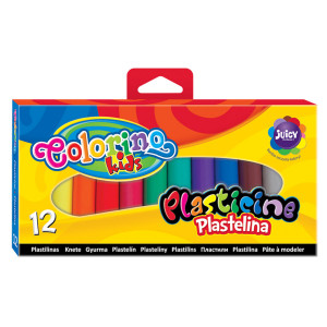 Plastelina 12 culori Colorino