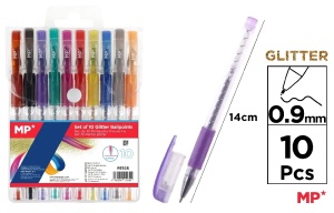 Pe105 pix 10 culori/set cu sclipici