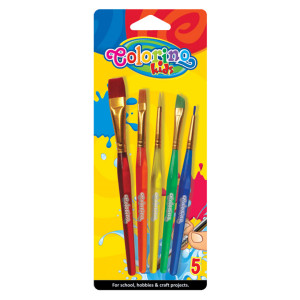 Pensule 5/set acrilice Colorino