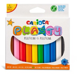 Plastelina 200g 10/set Carioca
