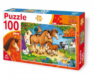 Puzzle 100 basme+animale - Img 2